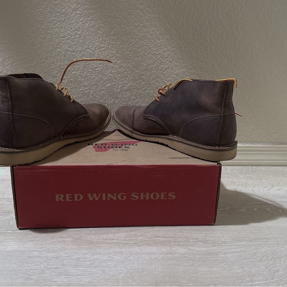 Red Wing Shoes Men's Brown Leather Boots